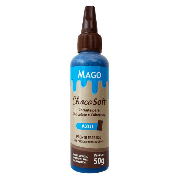 CORANTE CHOCO SOFT AZUL 50G MAGO - 704380 - CHOKDOCE
