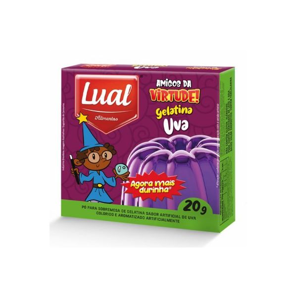 GELATINA DE UVA 20G LUAL - 270328 - CHOKDOCE