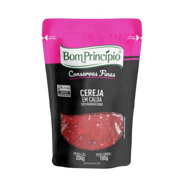 CEREJA EM CALDA 100G POUCH BOM PRINCIPIO - 694322 - CHOKDOCE