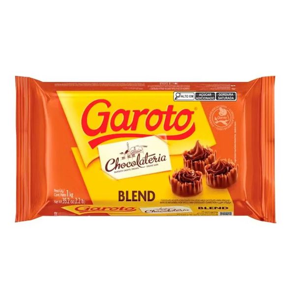 CHOCOLATE BLEND 1KG GAROTO - 51064 - CHOKDOCE