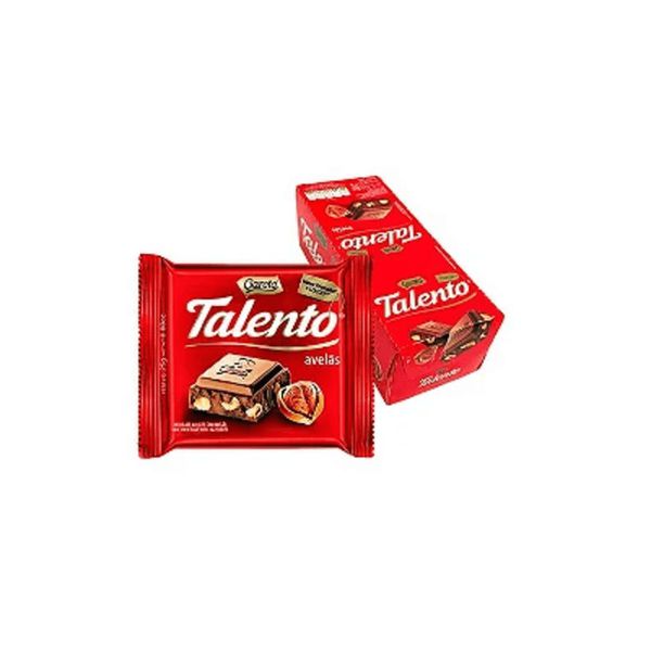 CHOCOLATE MINI TALENTO AVELA 375G COM 15 UNIDADES DE 25G GAROTO - 75985 - CHOKDOCE