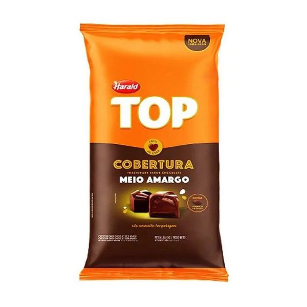 COBERTURA TOP MEIO AMARGO GOTAS 2.05KG HARALD - 198875 - CHOKDOCE