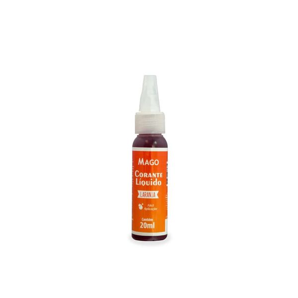 CORANTE LIQUIDO 20ML LARANJA MAGO - 518819 - CHOKDOCE