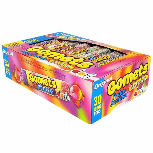 GOMA TUBO FRUTAS 32G DORI - 311410 - CHOKDOCE