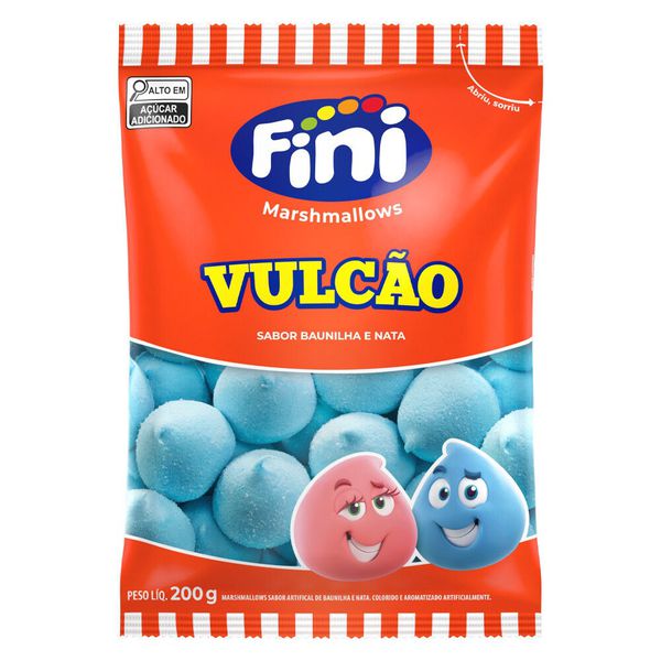 MARSHMALLOW VULCAO AZUL 200G FINI