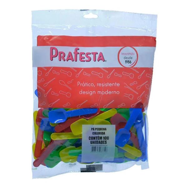 PA PEQUENA COLORIDA COM 100 PRAFESTA