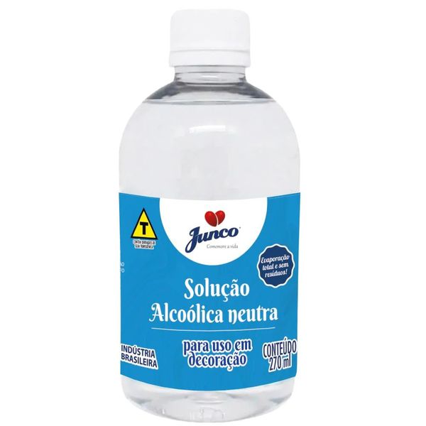 SOLUÇÃO ALCOOLICA 270ML JUNCO - 712576 - CHOKDOCE