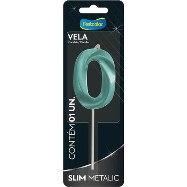 VELA SLIM METALLIC TIFFANY N° 0 FESTCOLOR - 656443 - CHOKDOCE