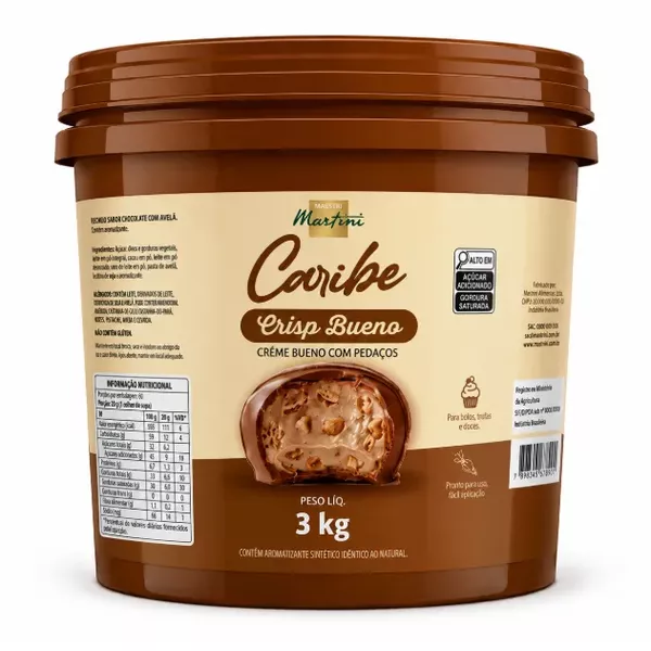 CARIBE CRISP BUENO 3KG MASTER MARTINI - 866408 - CHOKDOCE