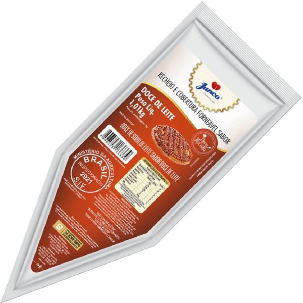RECHEIO COBERTURA FORNEAVEL DOCE LEITE 1.01KG JUNCO - 531115 - CHOKDOCE