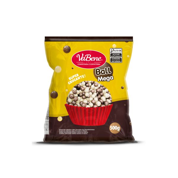 CEREAL MEGA LEITE/BRANCO 500G VABENE - 813747 - CHOKDOCE