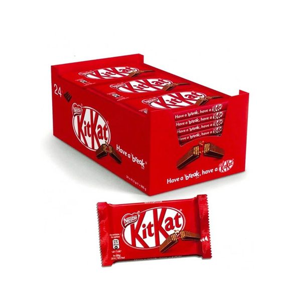 WAFER KIT KAT 24 UNIDADES 41.5G NESTLE - 53686 - CHOKDOCE