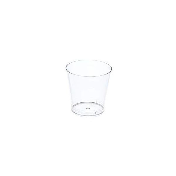 COPO 25ML CRISTAL C/10 PLASTILANIA - 107372 - CHOKDOCE
