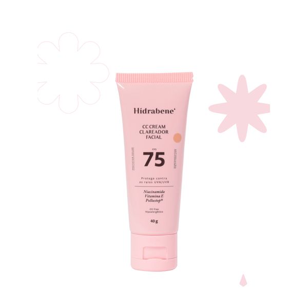 Hidrabene CC Cream Clareador Facial Com Cor (ESCOLHA A SUA OPÇÃO)
