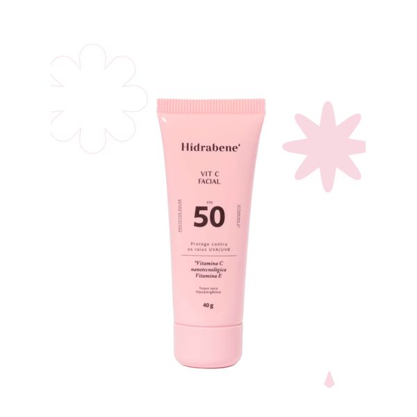 Hidrabene Vitamina C FPS 50 40g