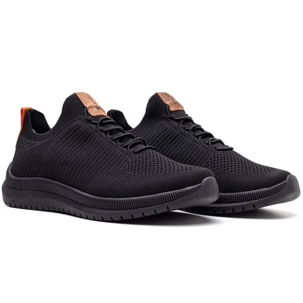 Tênis Sneaker Ultra Leve Feminino Ranster Preto