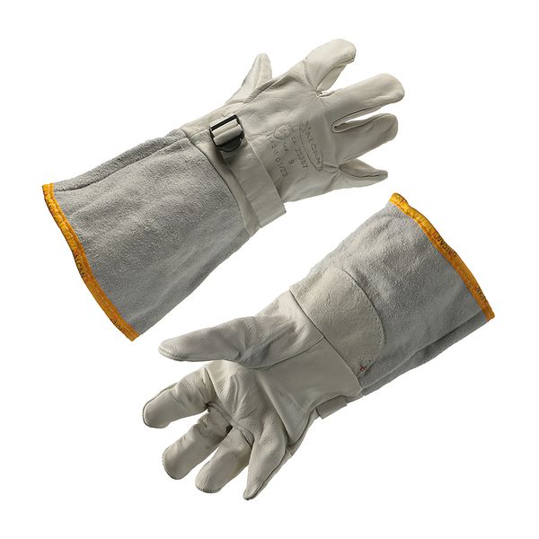 LUVA PARA COBERTURA (VAQUETA COM PUNHO EM RASPA) 15 CM LC101