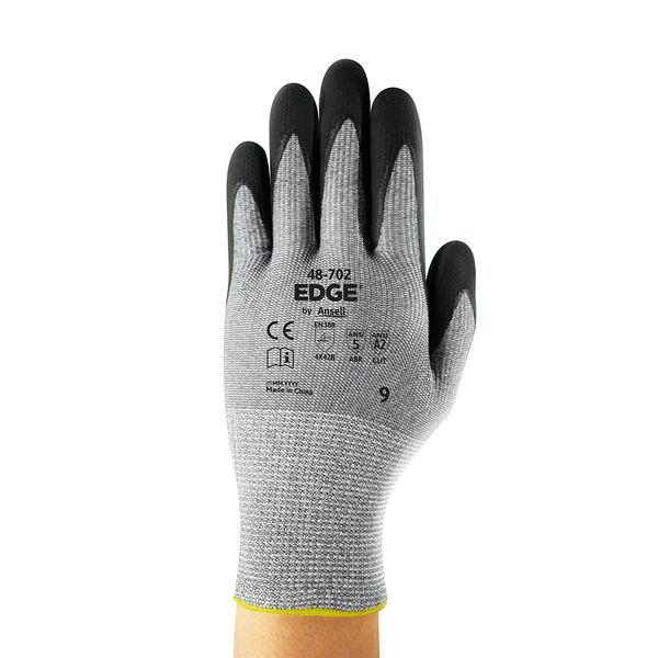 LUVA RESISTENTE À CORTE COM BANHO NITRILICO EDGE 48-702