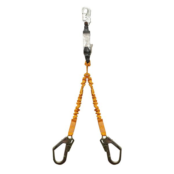 TALABARTE EM Y FITA ELÁSTICA 1,35 M COM ABS GANCHO 55 MM AT YFE ABS 707