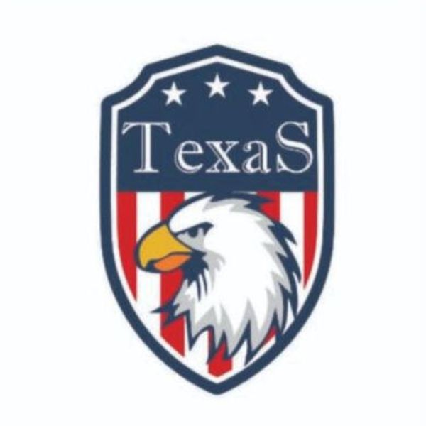 Adesivo Bordado para Chapéu auto colante Texas