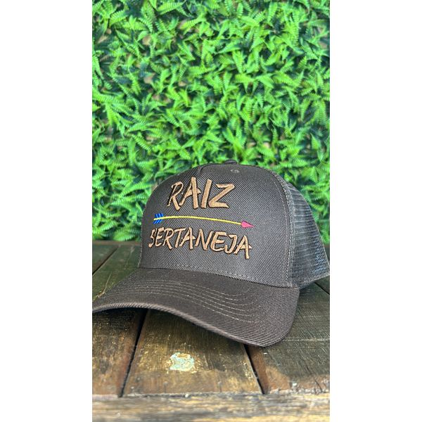 Boné Country Sertanejo Raiz Sertaneja Marrom