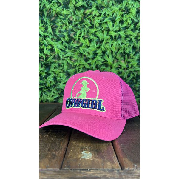 Boné Country Sertanejo Cowgirl Pink