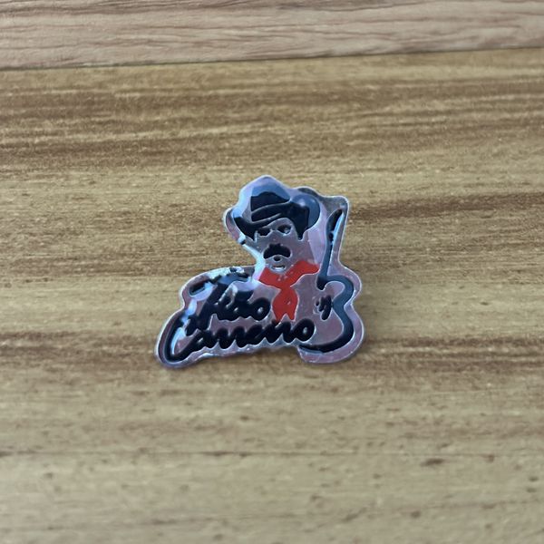 Aplique de Metal Broche para Chapéu Tião Carreito