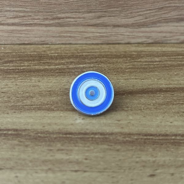 Aplique de Metal Broche para Chapéu Modelo Olho Grego