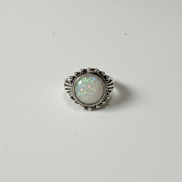 Anel de Inox com Pedra Country Tam 16