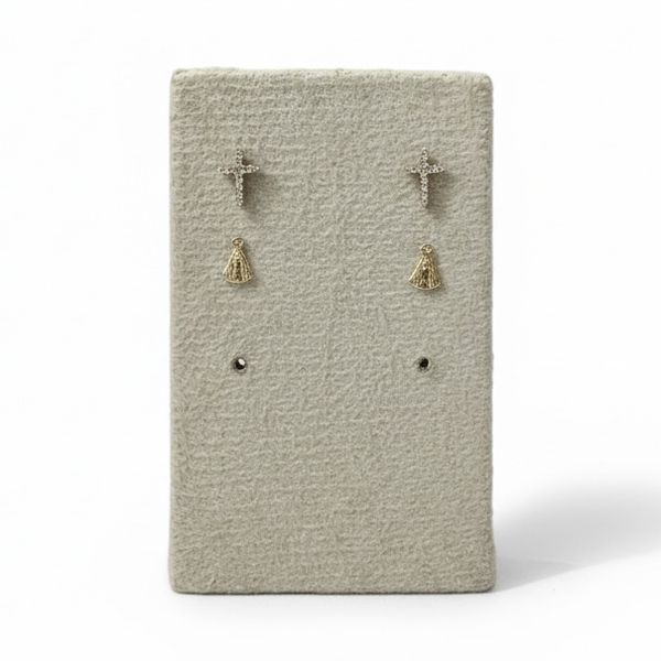 Kit Brinco Folheado 2 Pares 