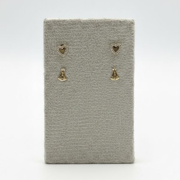 Kit Brinco Folheado 2 Pares 