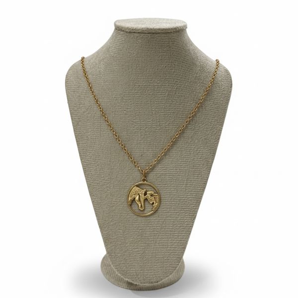 Colar Dourado Feminino 