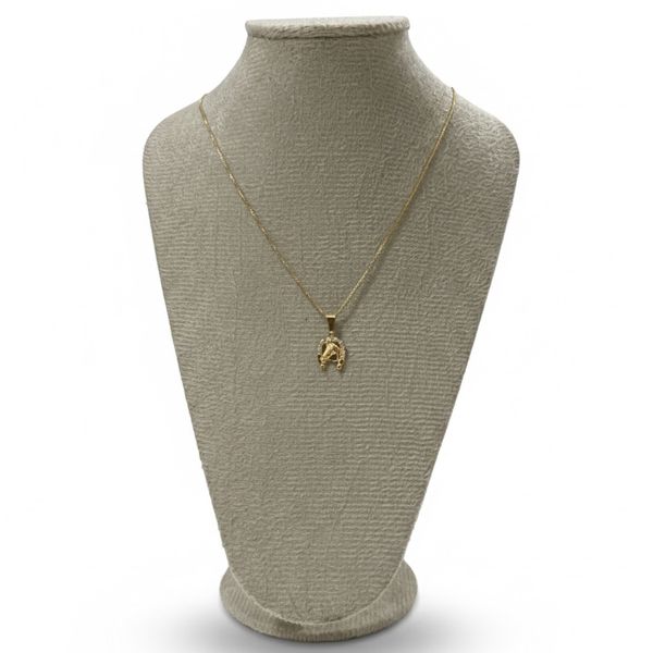 Colar Dourado Feminino Cravejado