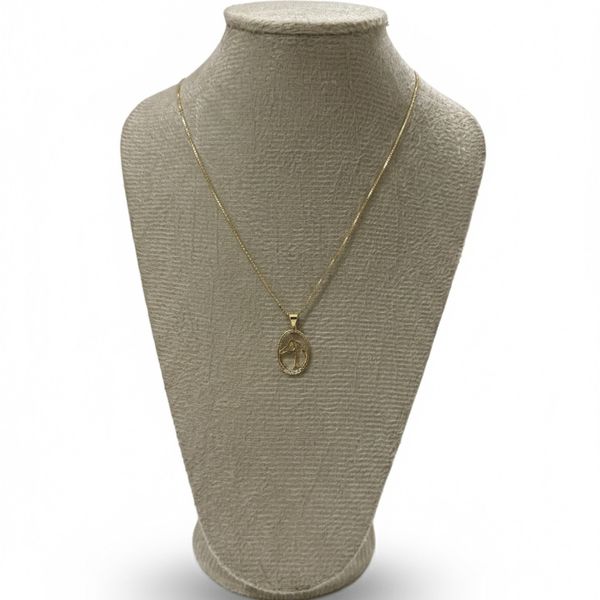 Colar Dourado Feminino 