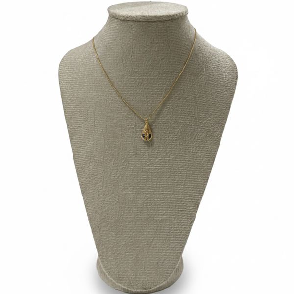 Colar Dourado Feminino Nossa Senhora
