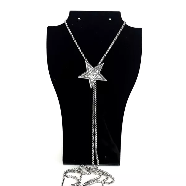 Gravatinha Estrela Prata