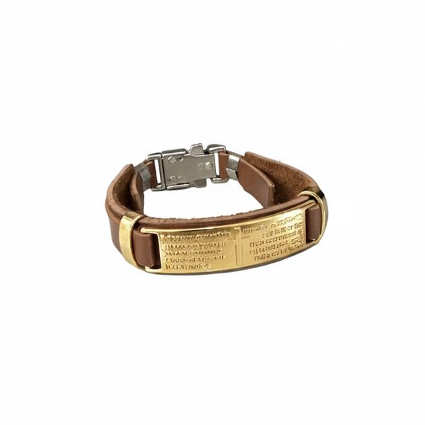 Pulseira de Couro Sintético Country 