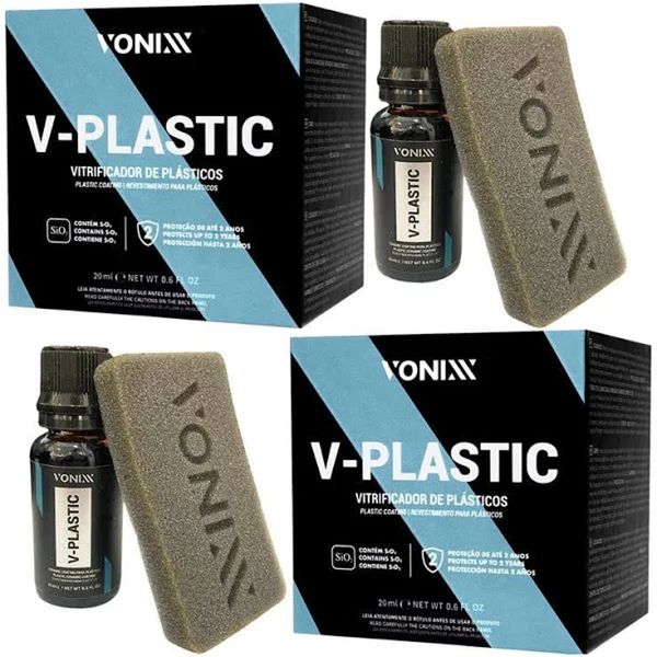 V Plastic Renovador E Protetor De Plásticos 20ml Vonixx