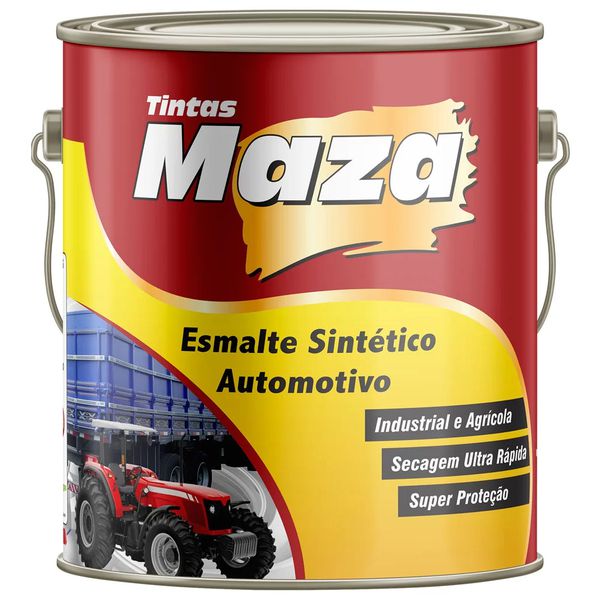 Esmalte Industrial Automotivo Vermelho Segurança 5r 4/14 3,6l - Maza-16054