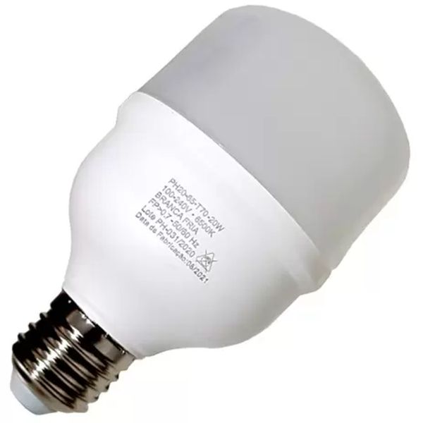 Lâmpada Led Bulbo 20w E27 6500k Bivolt Philbra