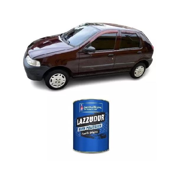 Tinta Automotiva Lazzuril Vermelho Firenze Perol Fiat 900ml