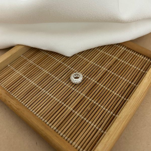 BERLOQUE SEPARADOR COM MINI ZIRCÔNIAS CRISTAL