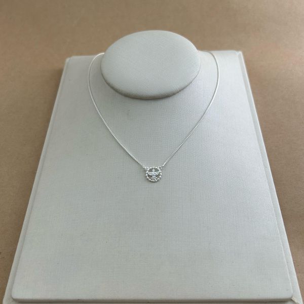 COLAR CÍRCULO COM BOLINHAS E ESPÍRITO SANTO VENEZIANA 