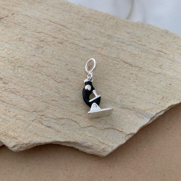 BERLOQUE MICROSCÓPIO PRETO RESINADO