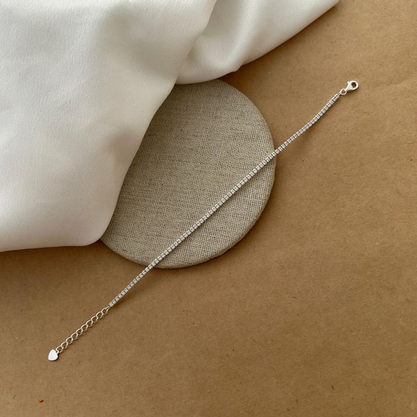 PULSEIRA RIVIERA CRISTAL 2MM