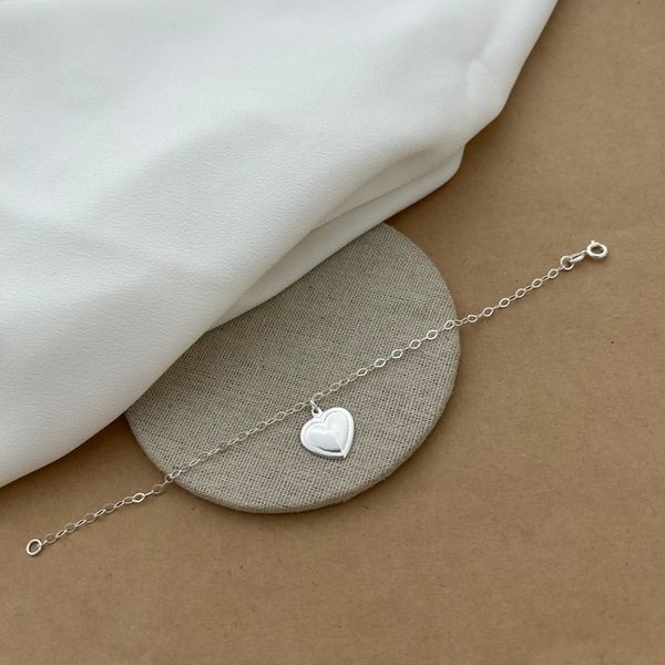 Pulseira Coração Trabalhado