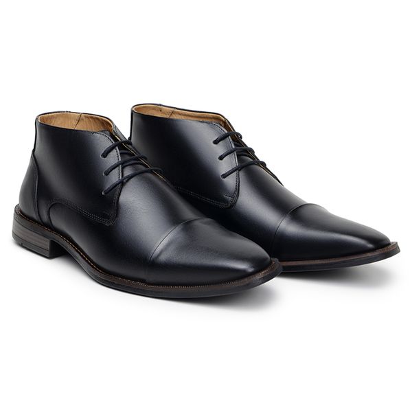 Bota Social Masculina CNS Preto 