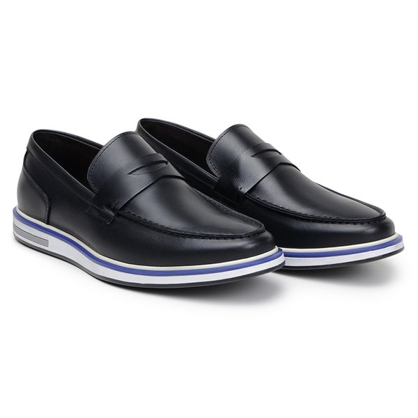 Sapato Casual Masculino CNS Loafer Preto 