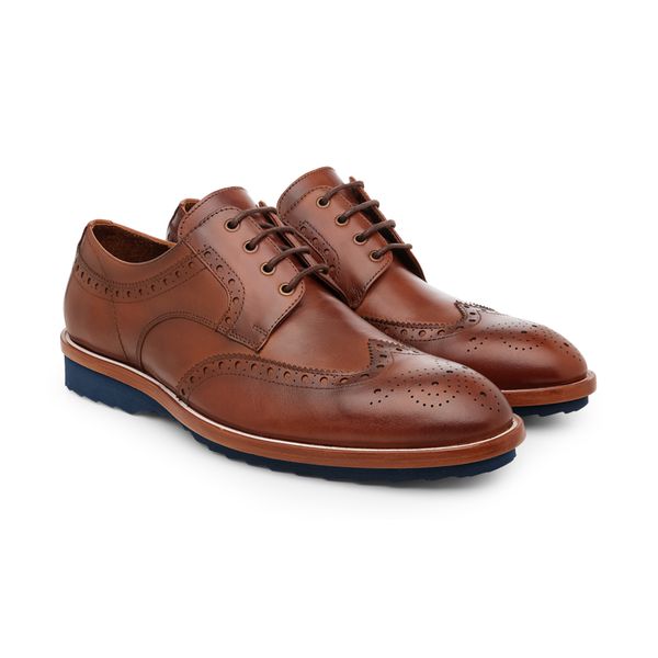 Sapato Masculino Derby Brogue CNS Damasco