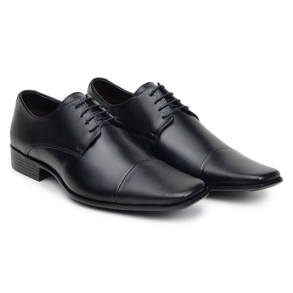 Sapato Social Masculino Derby Preto CNS 